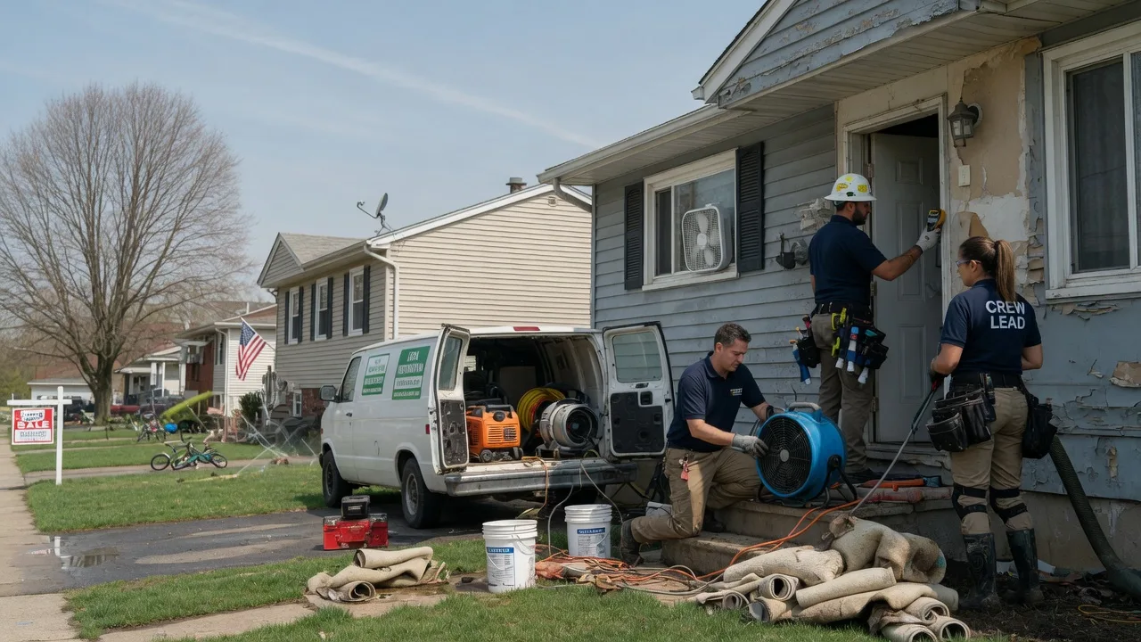 Flood Cleanup in Preston Hollow, NY near me